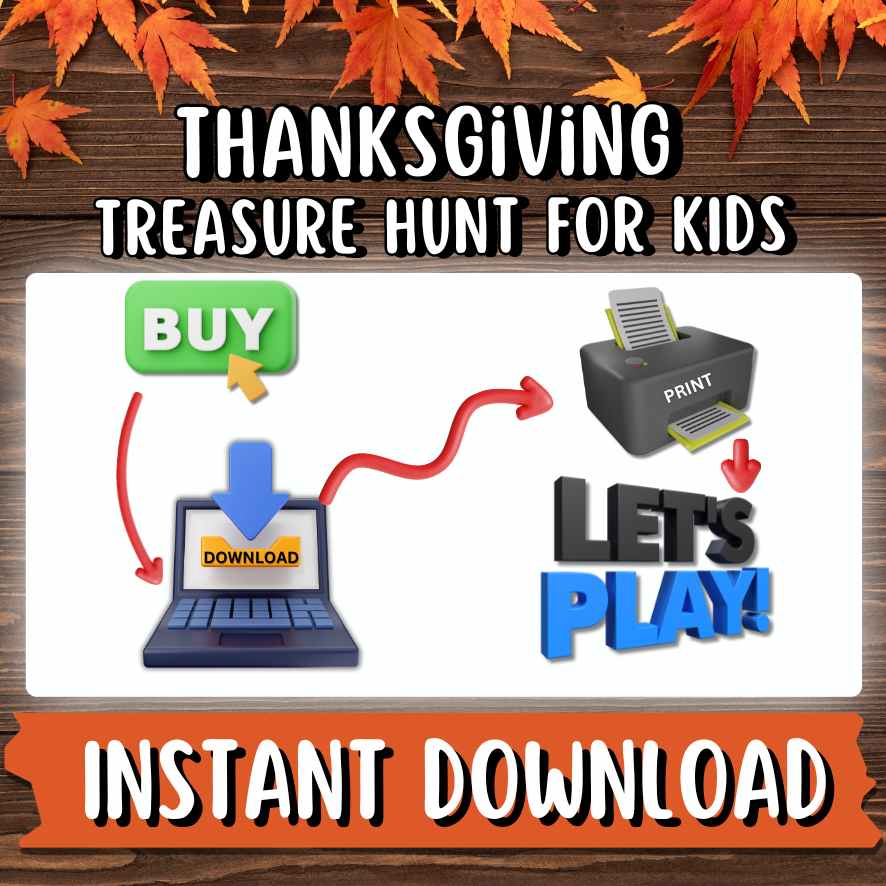 Indoor Thanksgiving Hunt