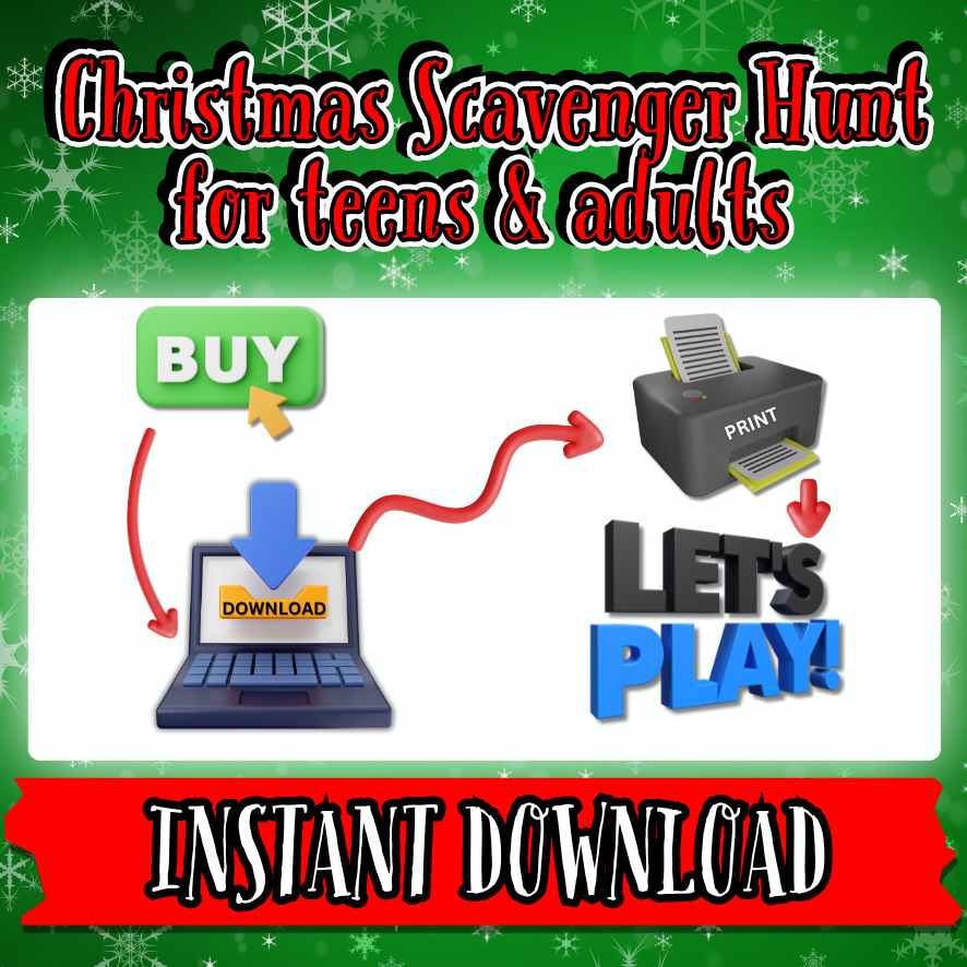 christmas scavenger hunt