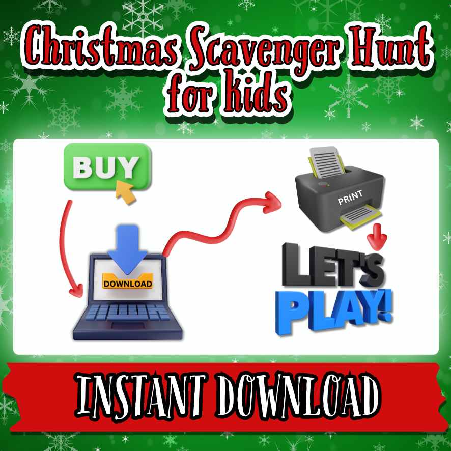 ideas for christmas scavenger hunt