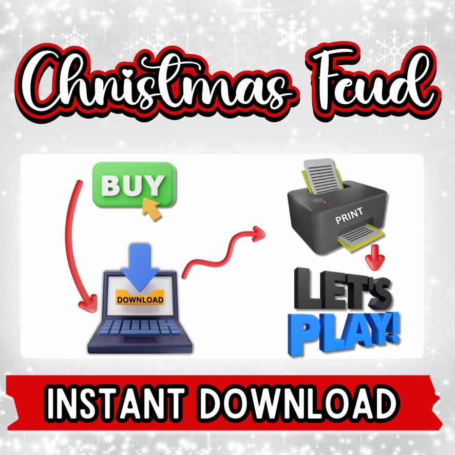 Printable Christmas Party Game