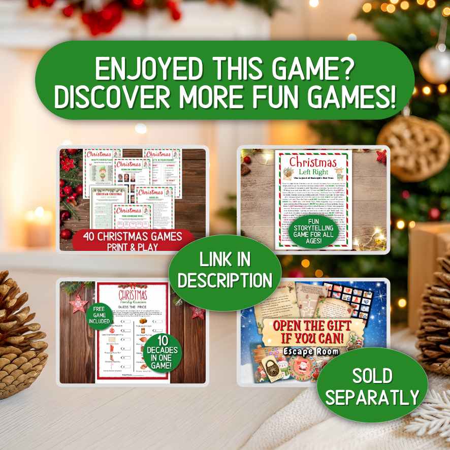 Xmas bingo game