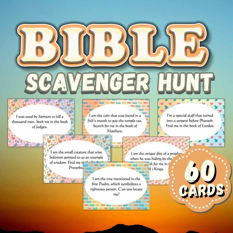 Family Bible scavenger hunt