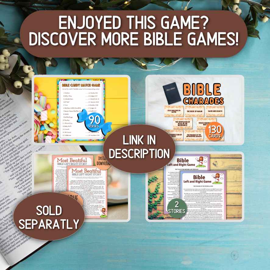 Printable religious treasure hunt