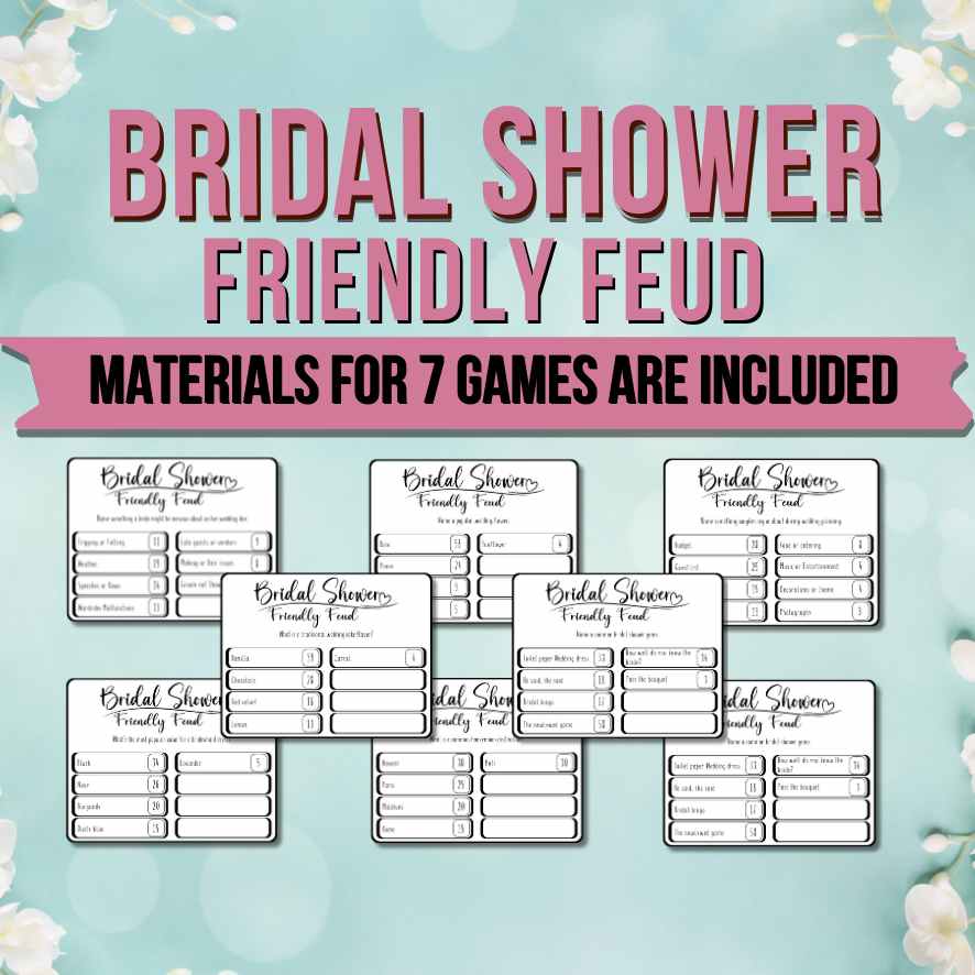 BRIDAL FEUD PRINTABLE GAME – The Game Room bridal-feud-printable-game-the-game-room