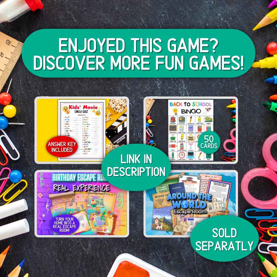 no prep back to school activities