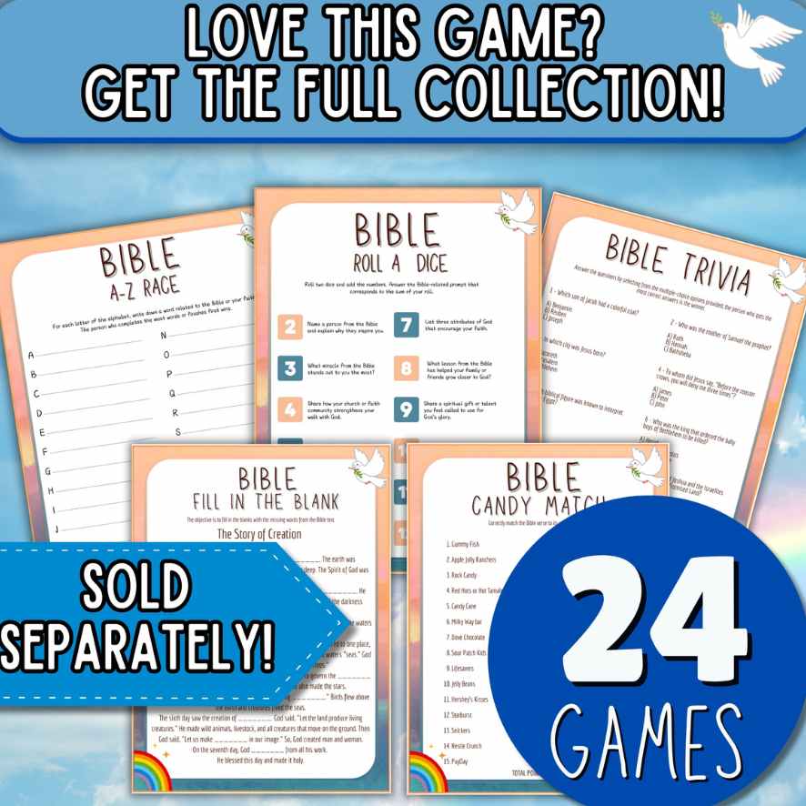bible printable games