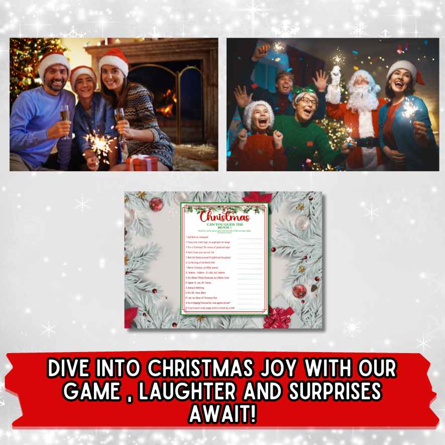 CAN YOU GUESS THE MOVIE CHRISTMAS GAME