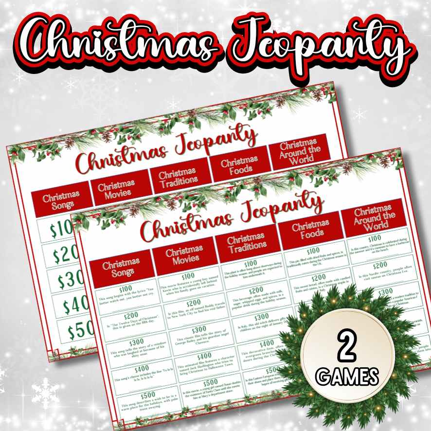 christmas-game-jeopardy-printable-the-game-room for Free Printable Christmas Jeopardy Questions And Answers CHRISTMAS GAME JEOPARDY PRINTABLE – The Game Room for Free Printable Christmas Jeopardy Questions And Answers