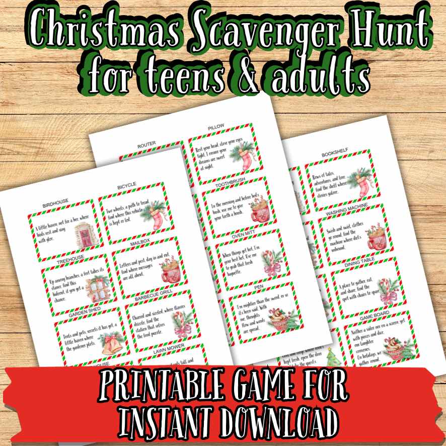 Festive Scavenger Hunt