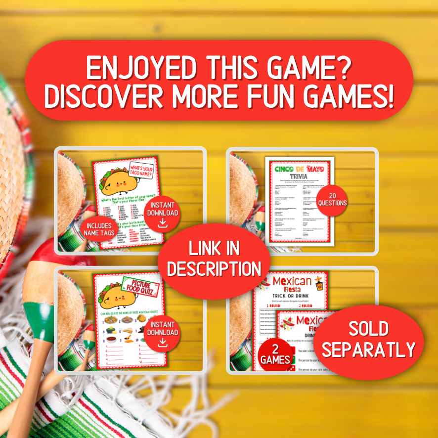 fiesta mexican party games