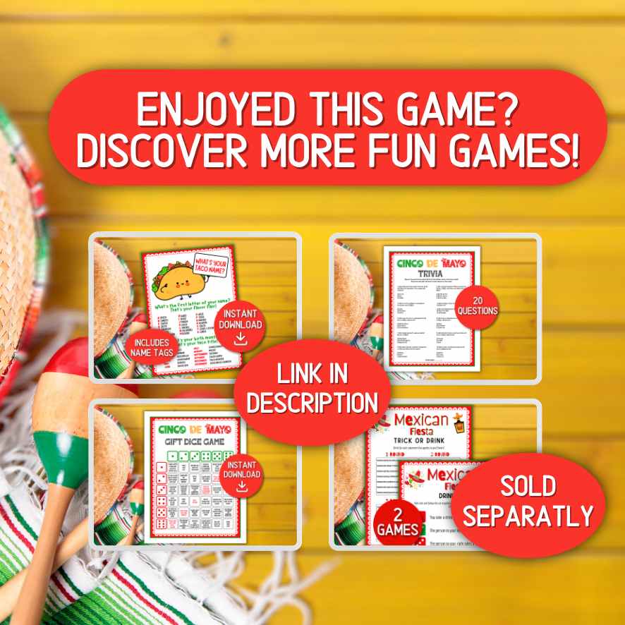 cinco de mayo party games