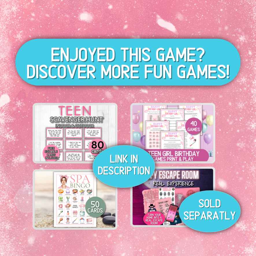 teens party games
