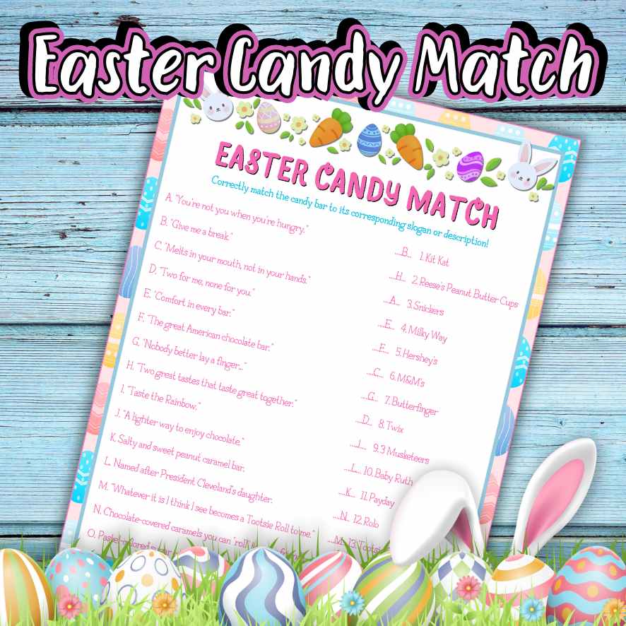 easter candy match