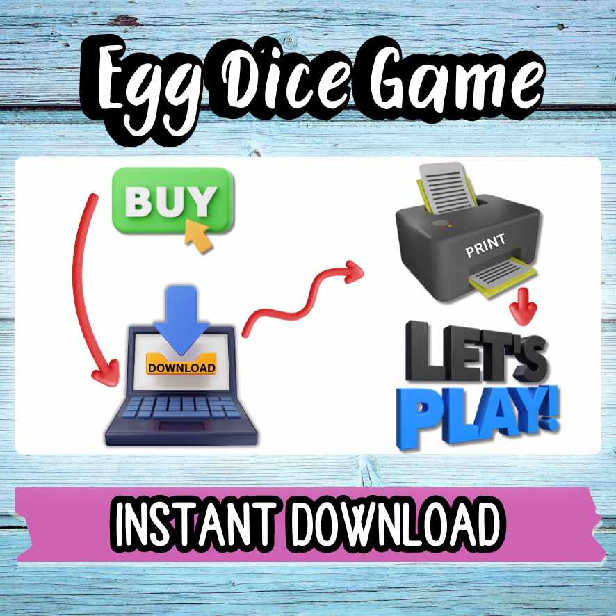 easter egg dice games ideas