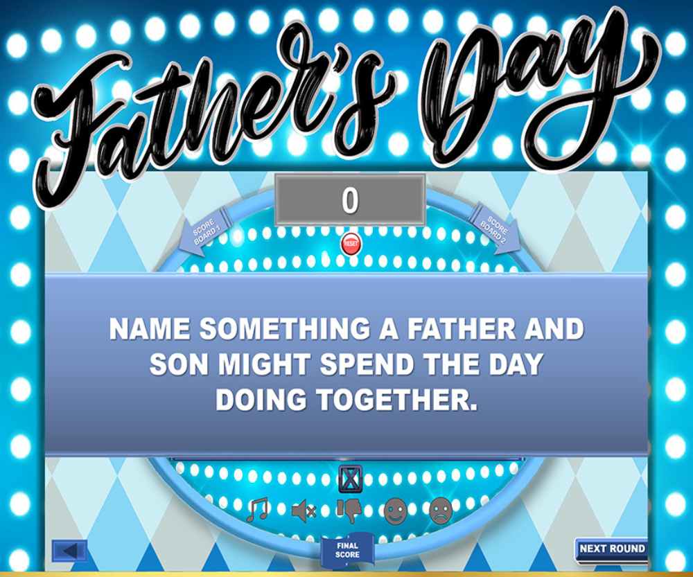 FATHERS DAY FAMILY FRIENDLY FEUD