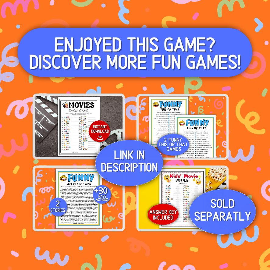 funny group game