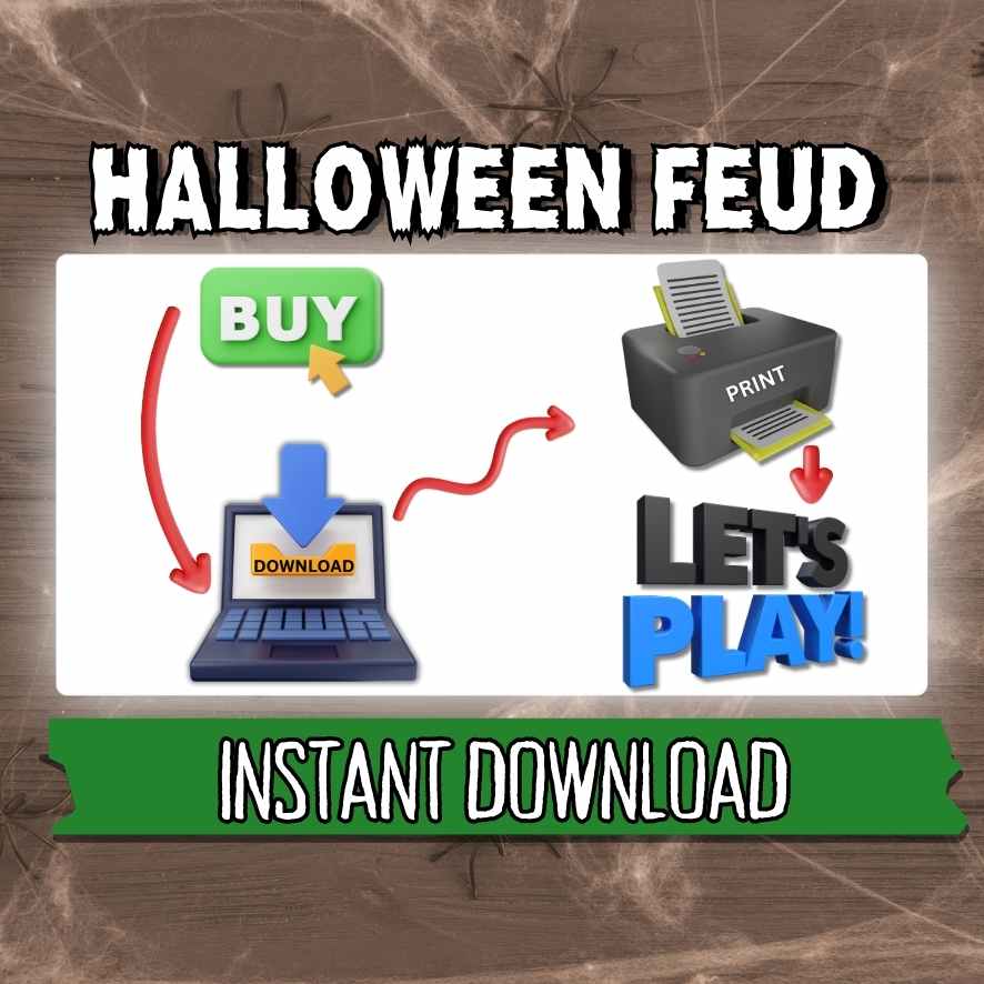 Instant Download Halloween Games