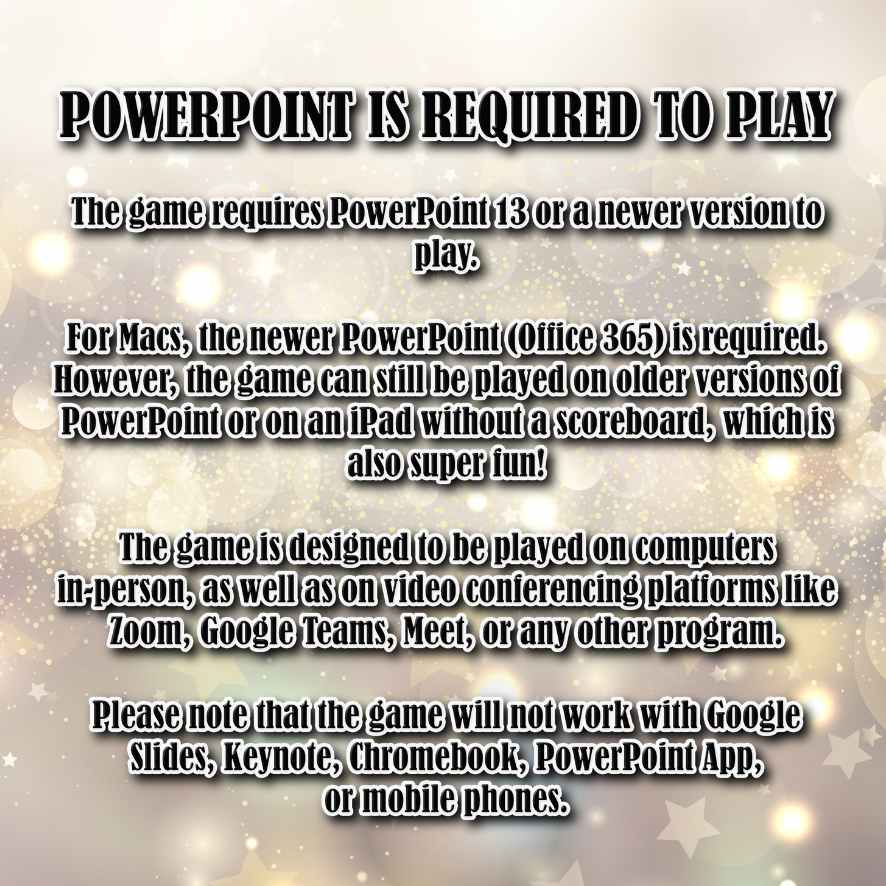 new years eve party games