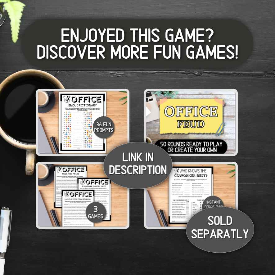 office party games