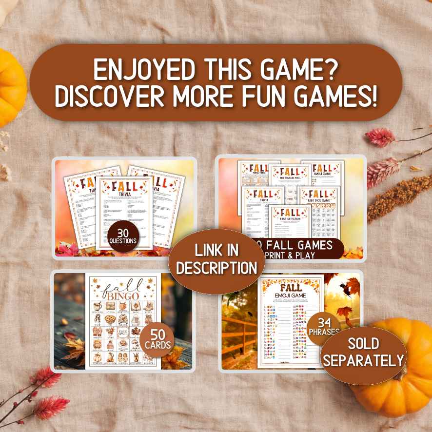 harvest party game