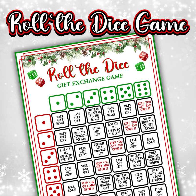Holiday Roll offers the Dice Gift Exchange holiday-roll-offers-the-dice-gift-exchange