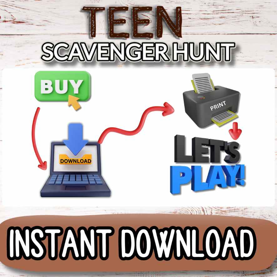 Instant Download Scavenger Hunt