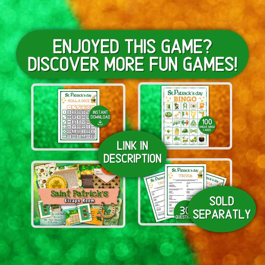 st patrick's day party games