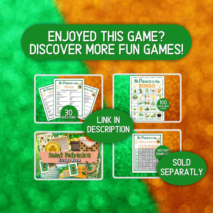 St. Patty's Day Games