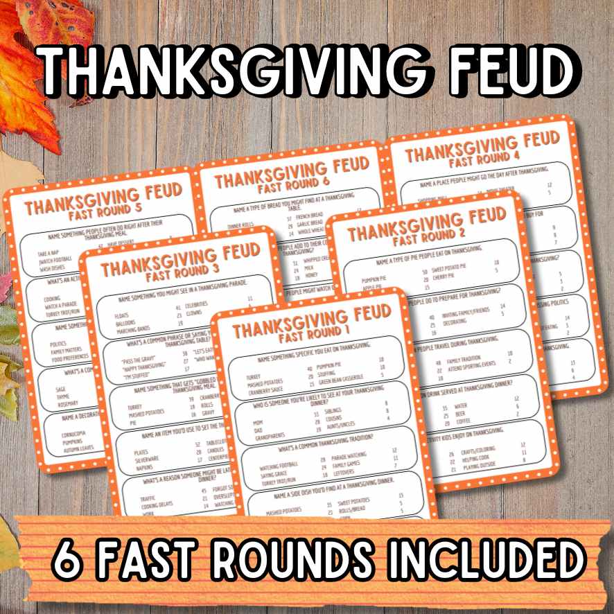 thanksgiving activity