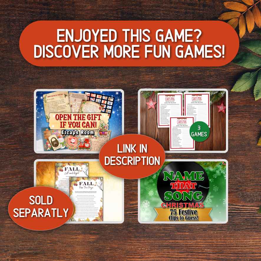 games for thanksgiving dinner