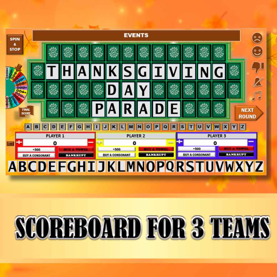 thanksgiving games