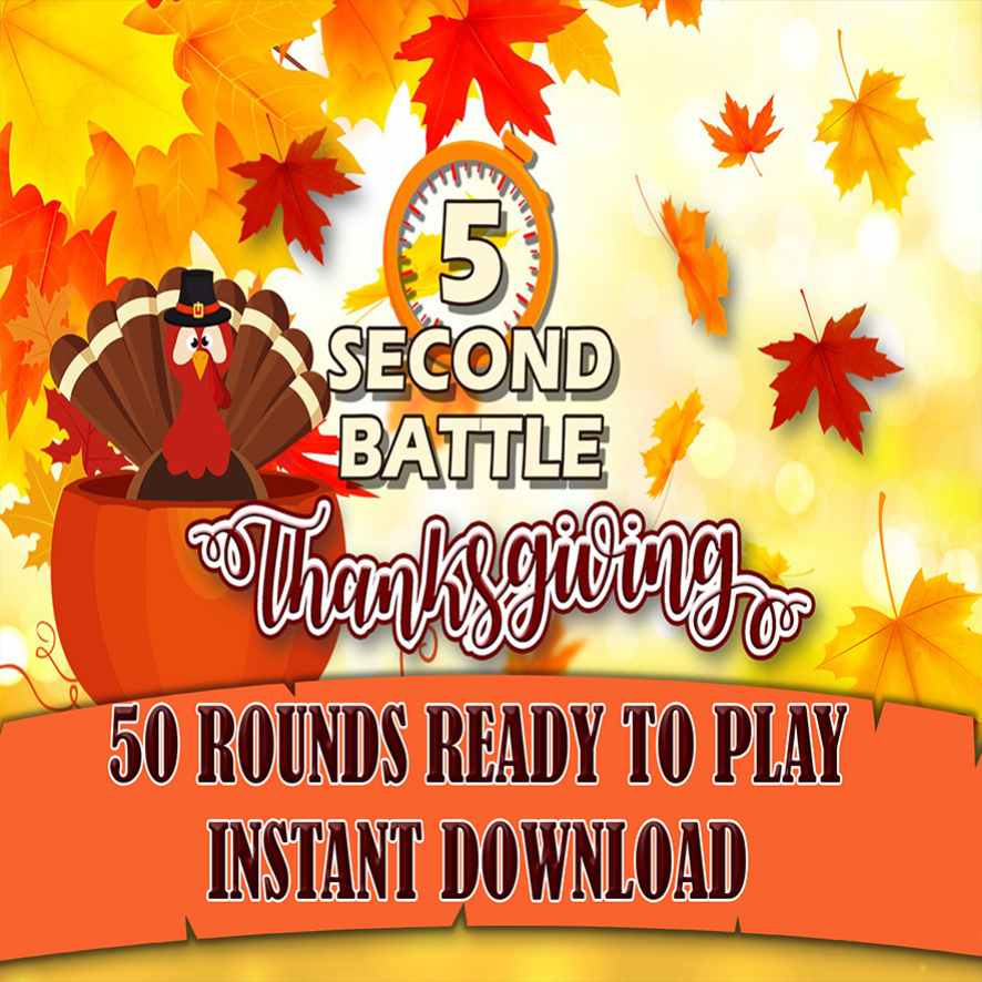 thanksgiving 5 second batte game