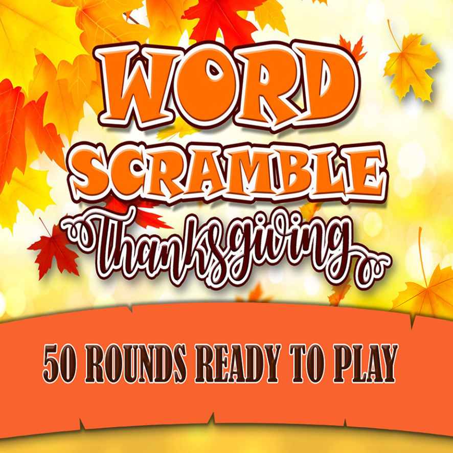 Thanksgiving word scramble