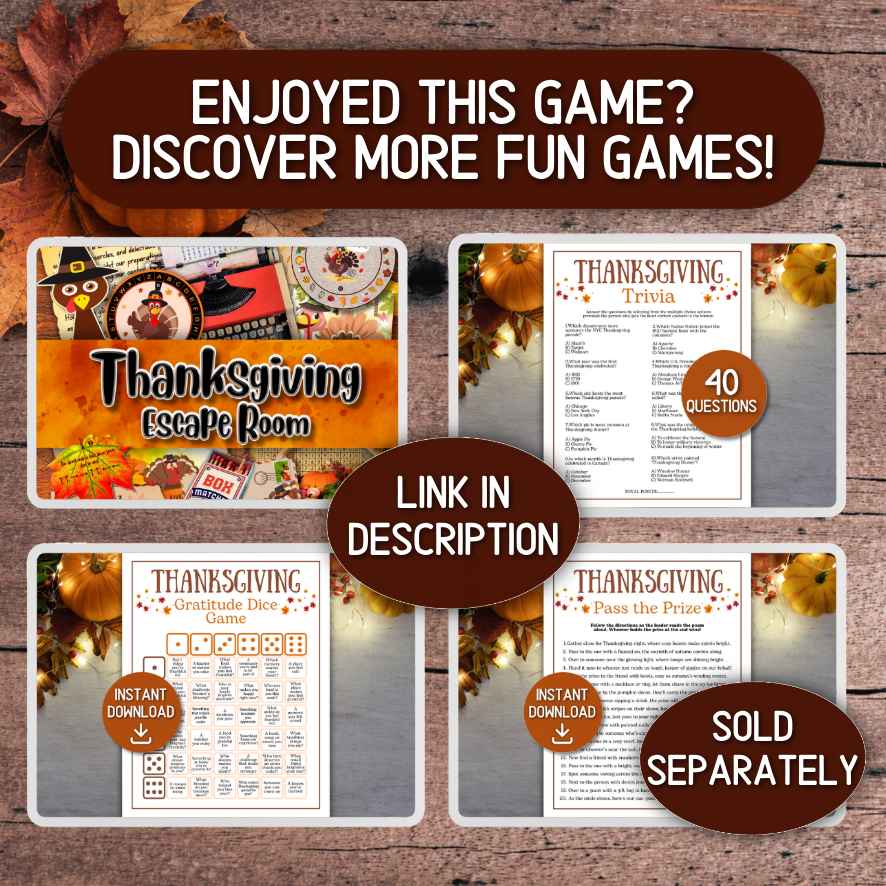 thanksgiving games