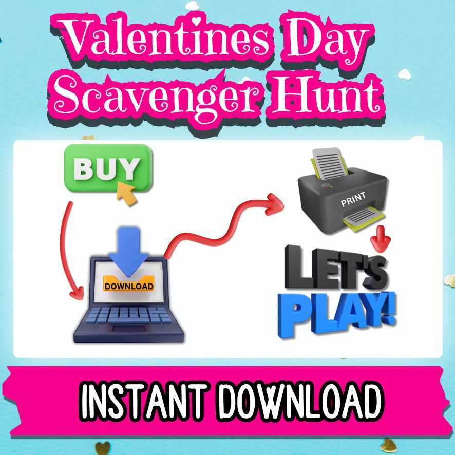 Valentine's Day Scavenger Hunt