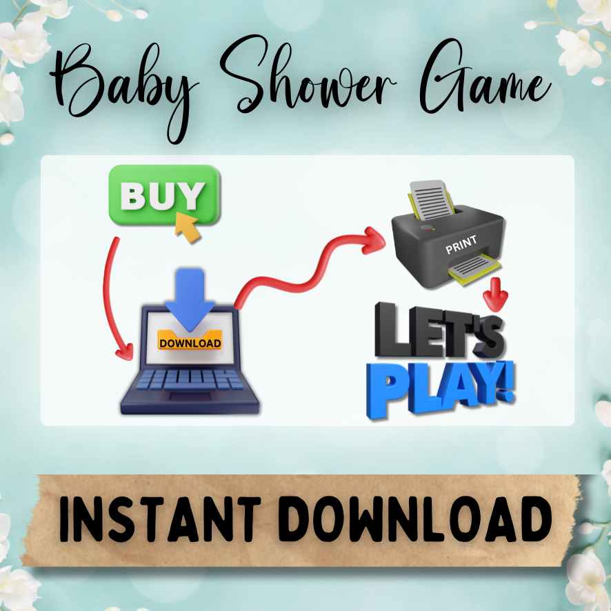 baby shower left and right game