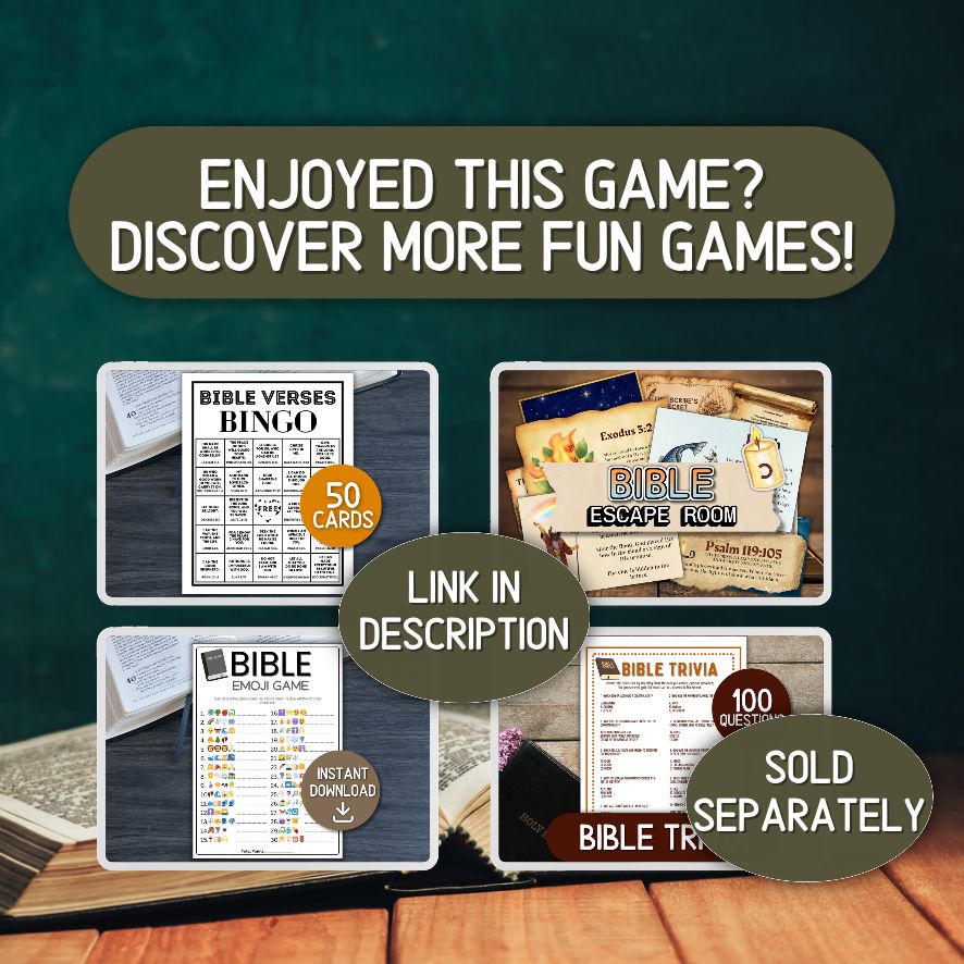 bible games for adults