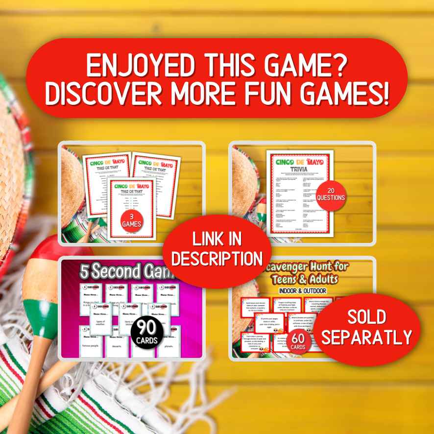cinco de mayo party games