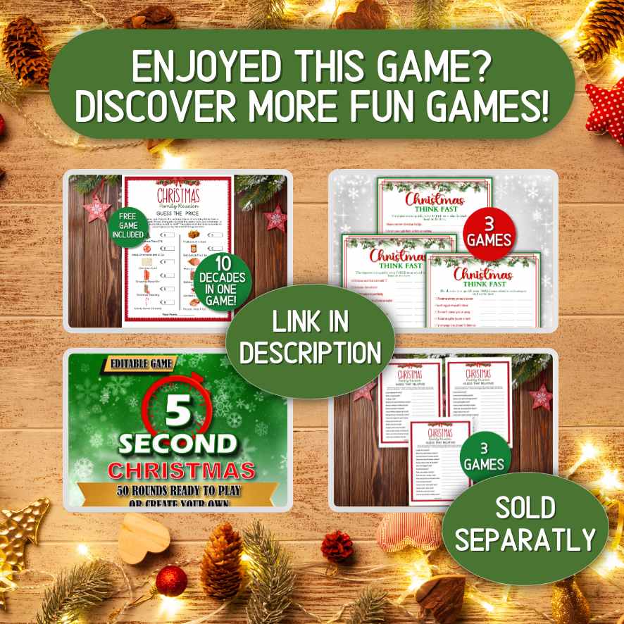 holiday party game