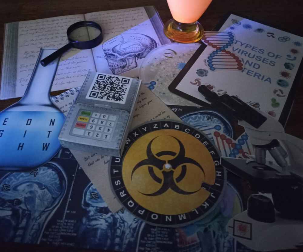 VIRUS ESCAPE ROOM - PRINT AND PLAY