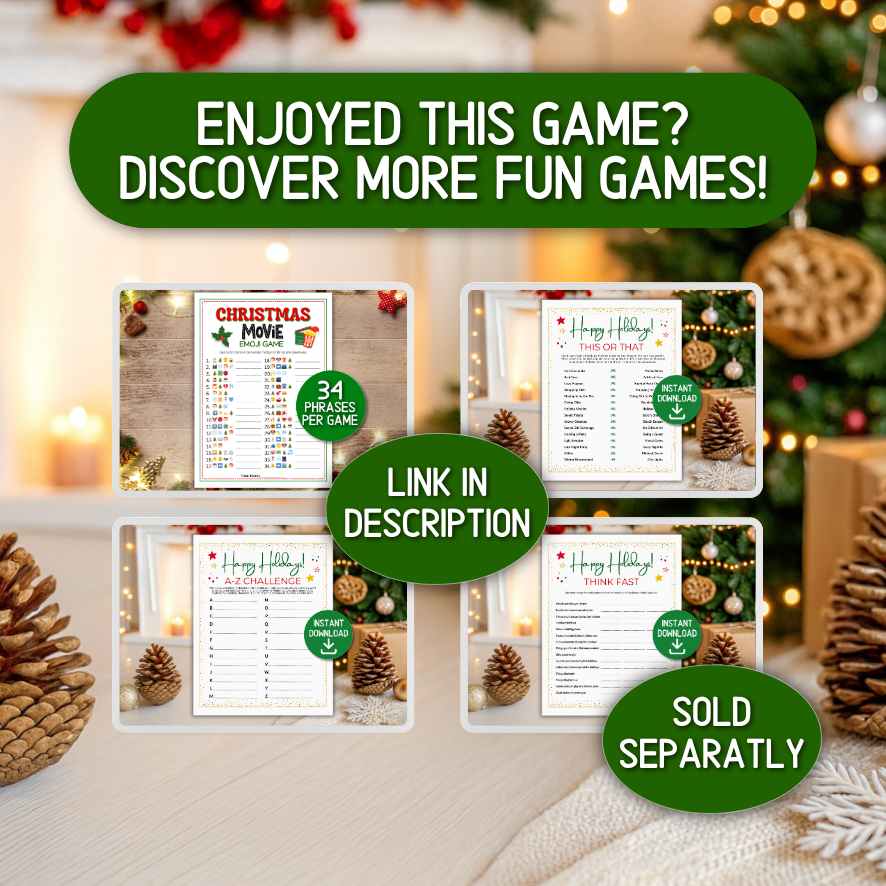Xmas party games