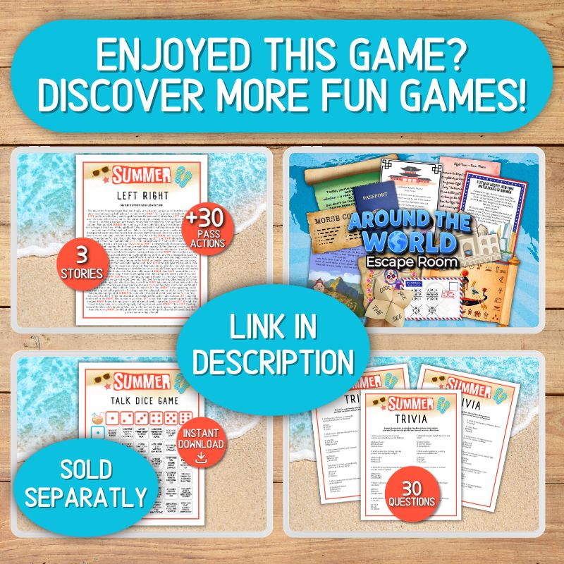 summer printable games