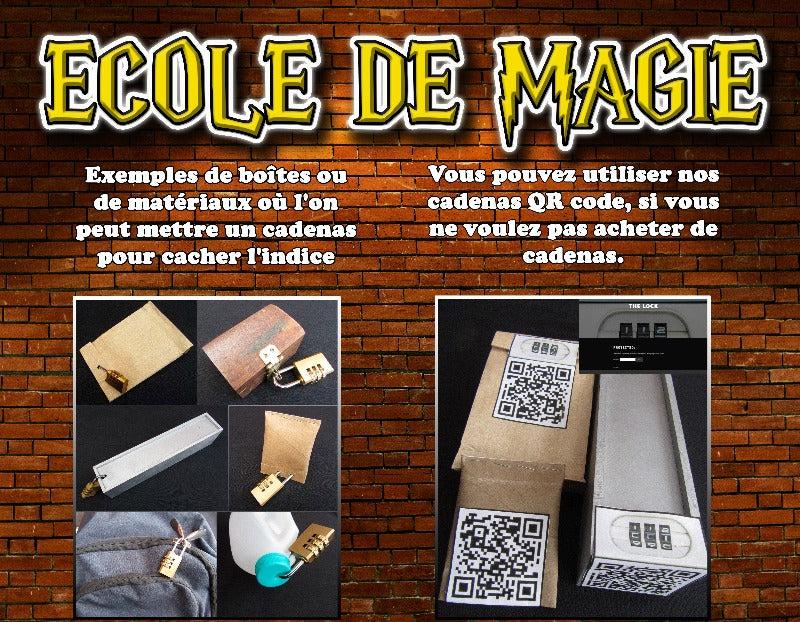 escape game harry potter à imprimer