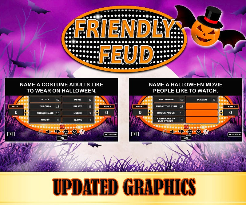 HALLOWEEN FAMILY FRIENDLY FEUD - The Game Room