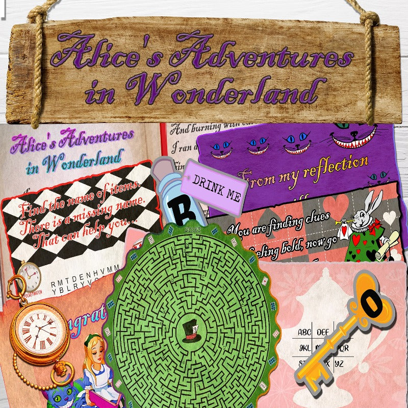 alice in wonderland escape game