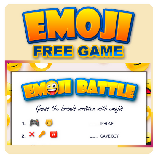 Free Game Emojis Guess Brand Printable
