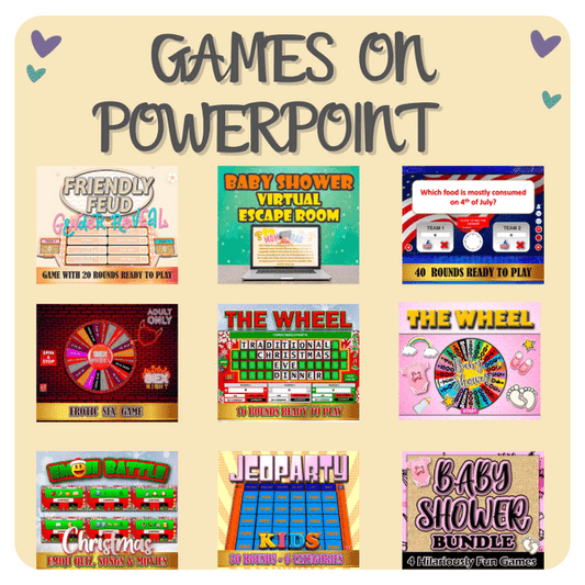 GAMES ON POWERPOINT