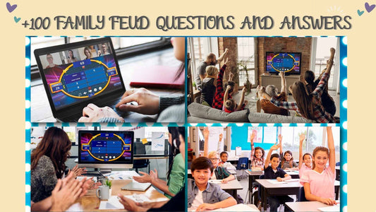 +100 Top Family Feud Questions and Answers with Points