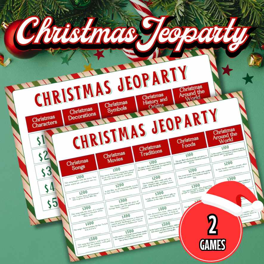 Christmas Jeopardy Game