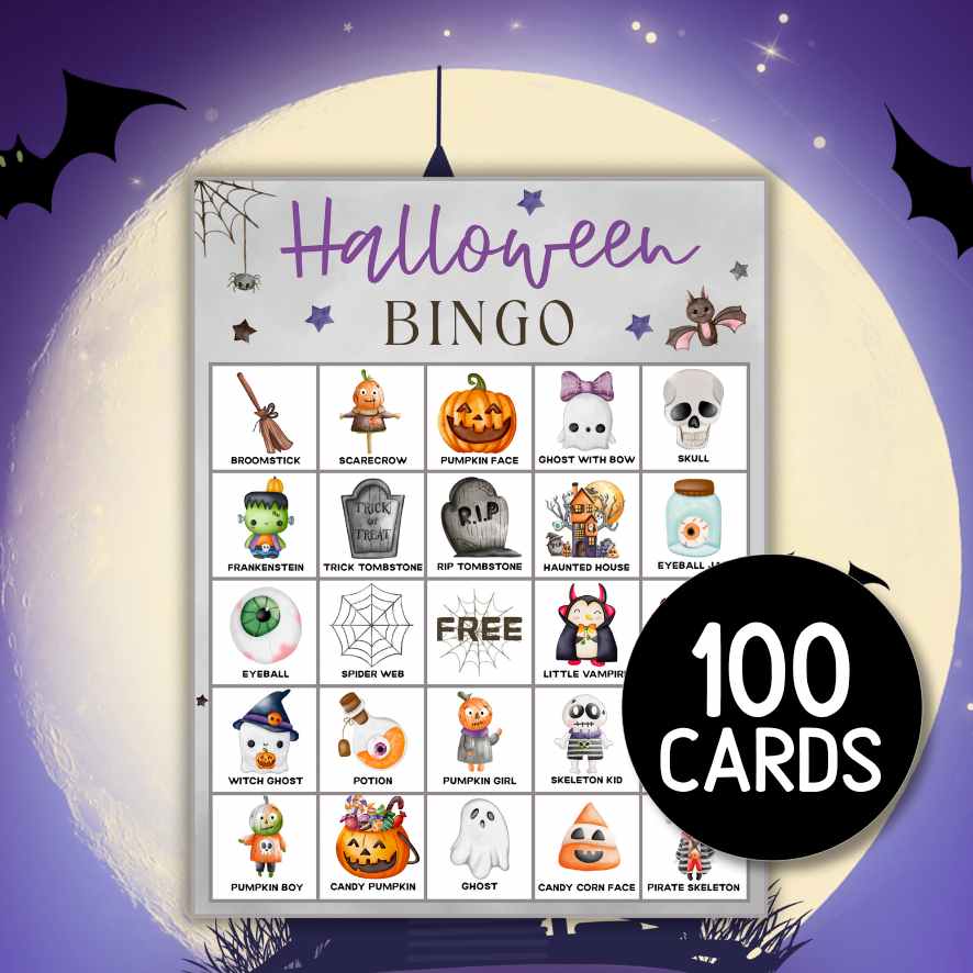 halloween bingo for kids